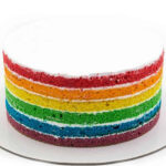 Rainbow Cream Cake